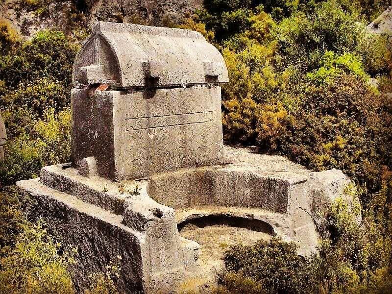 Üçağız (Teimioussa) Lycia Necropolis - 4